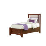 Bonanza Twin Upholstered Storage Bed 3/3 - Linen - BB28-331-031-033B-302-333