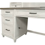 Caraway Single Ped Desk Hutch - Image 9