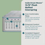 Dream Weaver 13.75" Plush Mattress -Twin - Image 3