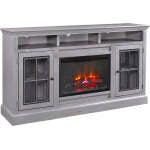 Churchill 70" Highboy Fireplace Console