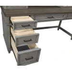 Caraway Pedestal Desk And Return I248HOGRP1b - Image 13