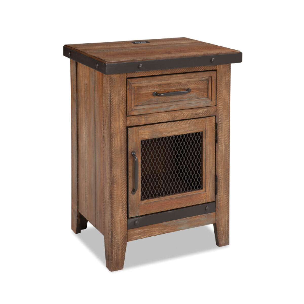 04fcc0385f6f3e79b125e31fbd499e2b Taos 1 Drawer Nightstand - Image 1