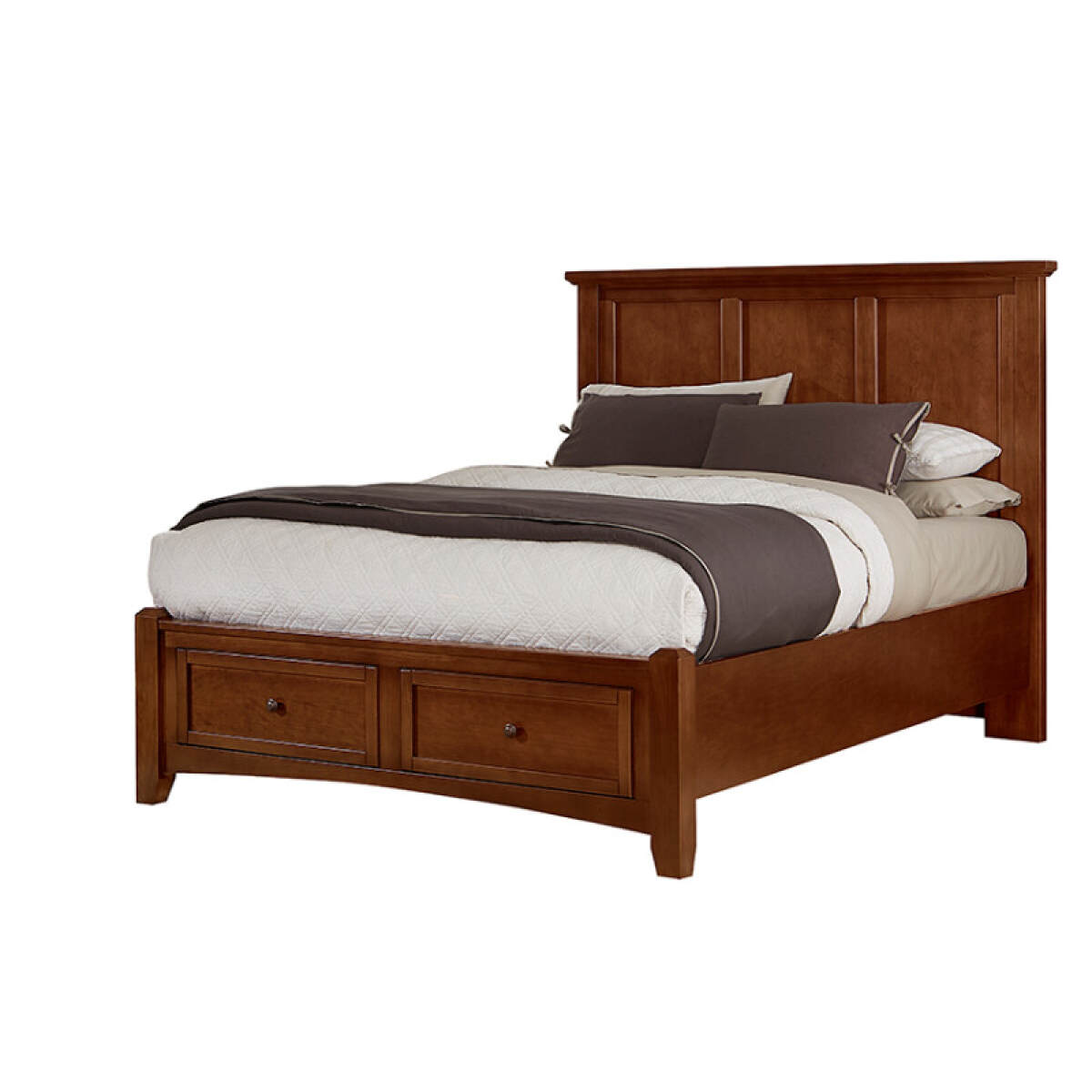 050cccfa46b62aede24edbaaa8f2be1b Bonanza Full, Queen, & King Mansion Storage Bed - Cherry Finish - BB28-668-066B-502-666 - Image 1