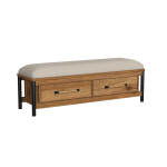 Norcross Storage Bench - Image 3