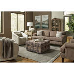 Lumira - Transitionally-styled Sofa W/ 2 Pillows - Dark Walnut - S21DW - Image 11