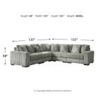 Lindyn 5-Piece Sectional and Ottoman - Image 9