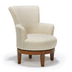 Justine - Modern Swivel Chair - Espresso - 2968E