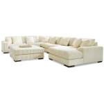 Lindyn 6-Piece Sectional with Chaise and Ottoman