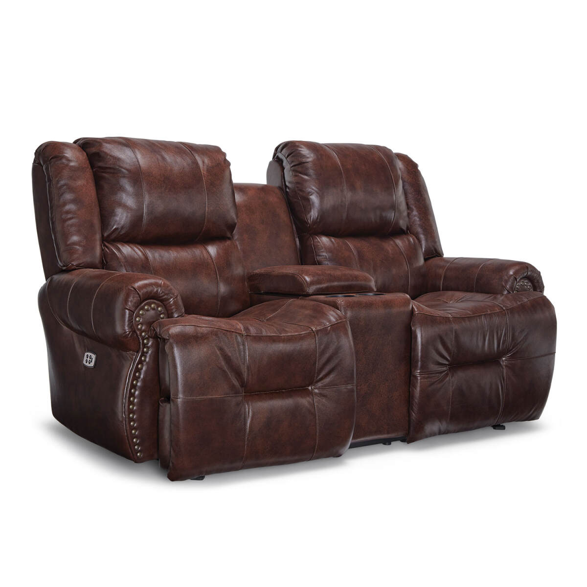 088a1eca4e5b6723343c2055dcf2d3b7 Genet - Traditional Reclining Loveseat - L960CZ4 - Image 1