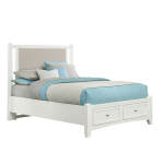 Bonanza Upholstered Storage Bed - Grey - BB29-551-054-050B-502-555