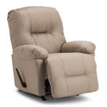Zaynah - Top Grain Leather, Pillow Back & Arms Recliner - 9MP24LV - Image 3