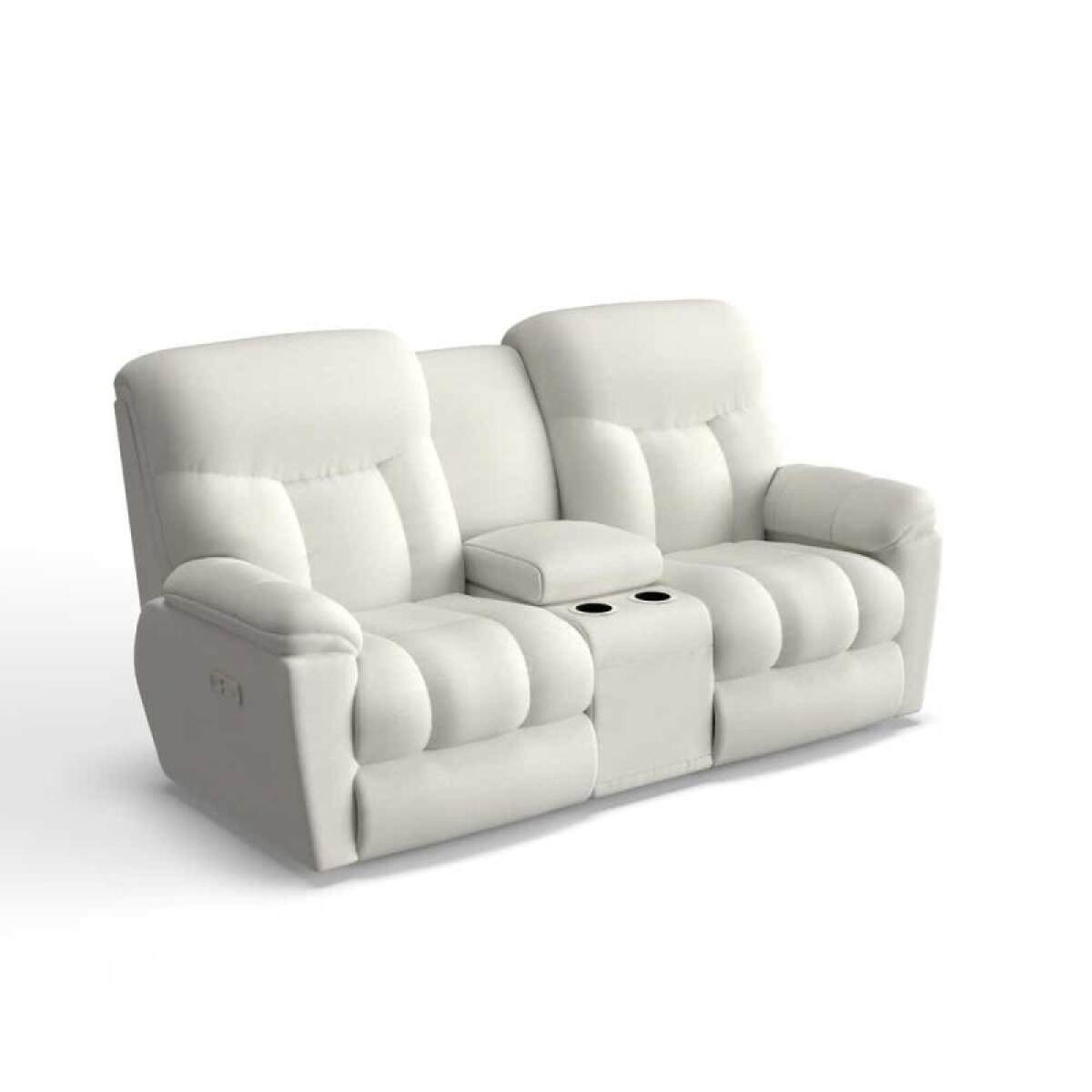 097602ba1d553ec8369a7ac2edf53528 Morrison Power Reclining Loveseat W/ Headrest & Console - Image 1