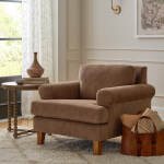 Lumira - Transitionally-styled Club Chair - Dark Walnut - C21DW - Image 9