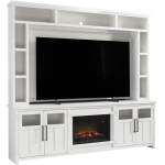 Finnegan 98" Fireplace Console & Hutch DTTHEGRP2