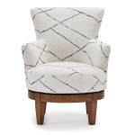 Justine - Modern Swivel Chair - Espresso - 2968E - Image 9