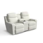 Emmons Power Reclining Loveseat W/ Headrest, Lumbar & Console