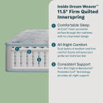 Dream Weaver 11.5" Firm Mattress -California King - Image 3