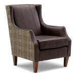 Keatling - Stately Accent Chair - Dark Walnut - FS4130DWLFP