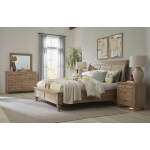 Cambridge Queen Sleigh Bed Hb - Image 8
