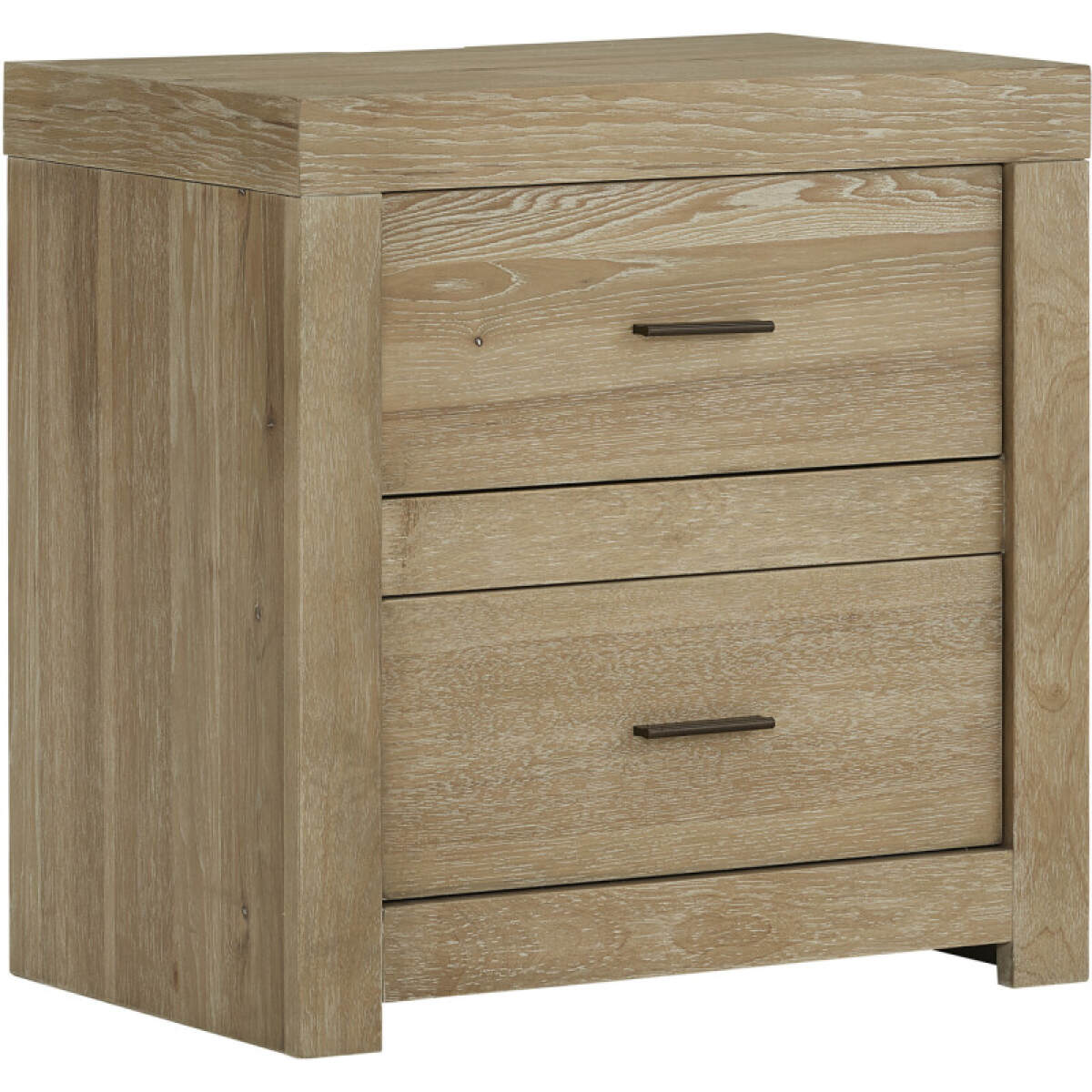 0d5c0567b62e5e2b9d039661ed2ce35f Modern Loft 2 Drawer Nightstand W/ Power IML-450-KHK-1 - Image 1