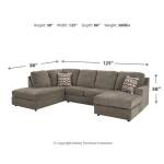 O'Phannon 2-Piece Sectional and Ottoman - Image 9