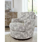 Skipper - Swivel Barrel Chair - Matching Body Fabric - 2978 - Image 11