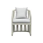 Alexa Outdoor Dining Side Arm Chair - Image 3