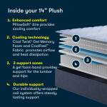 Serta Five Star Mattress - 14" Plush - Queen - Image 8