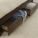 Modern Loft Panel Bed IMLBRGRP7 - Image 4