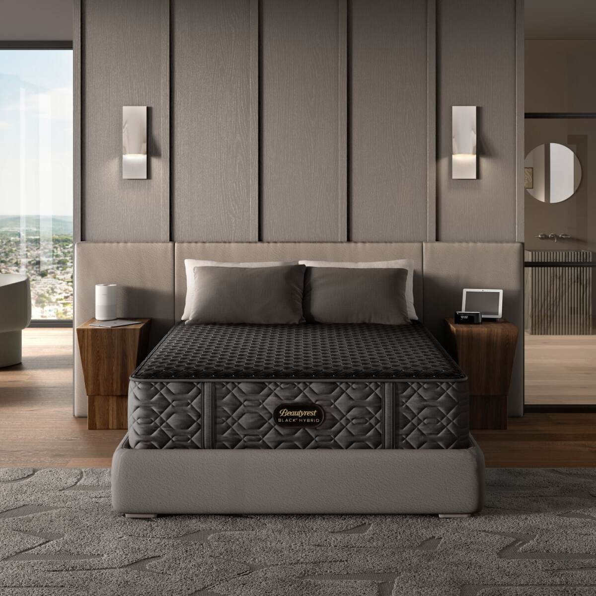 107a4eaf6c980a3545732ac5ed7fcad8 Beautyrest Black Hybrid - Series Three Plush / Twin XL - Image 1