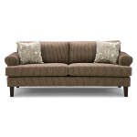 Lumira - Transitionally-styled Sofa W/ 2 Pillows - Dark Walnut - S21DW - Image 6