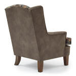 Andrea - Wing Back Chair - Dark Walnut - FS0170DWMFX1 - Image 5