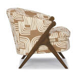 Tatiana - Retro Accent Chair - Espresso - 3850E - Image 4