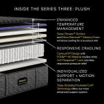 Beautyrest Black® Series Three 14.5" Hybrid Plush Mattress -Cal King Split - Image 3