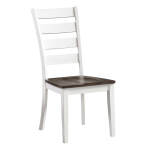 Kona Ladder Chair | Gray and White