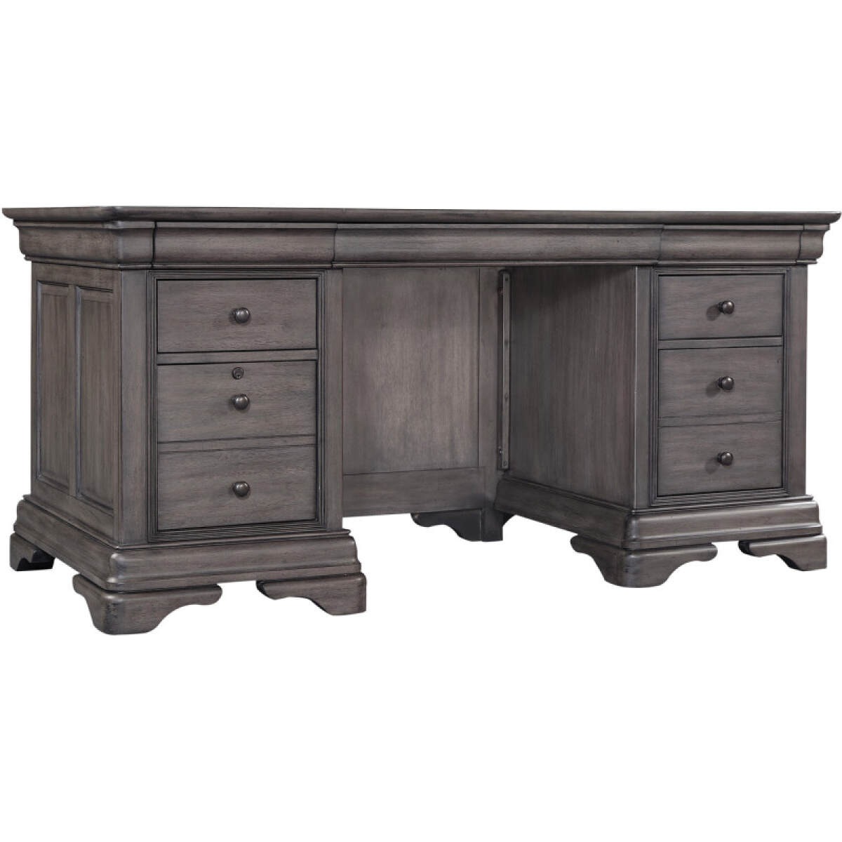 13a6869f992c4546d4674d1fa7e61a17 Sinclair 68" Executive Desk - Image 1