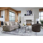 Dovely - Transitional, Stationary Sofa W/ 2 Pillows - S25 - Image 10