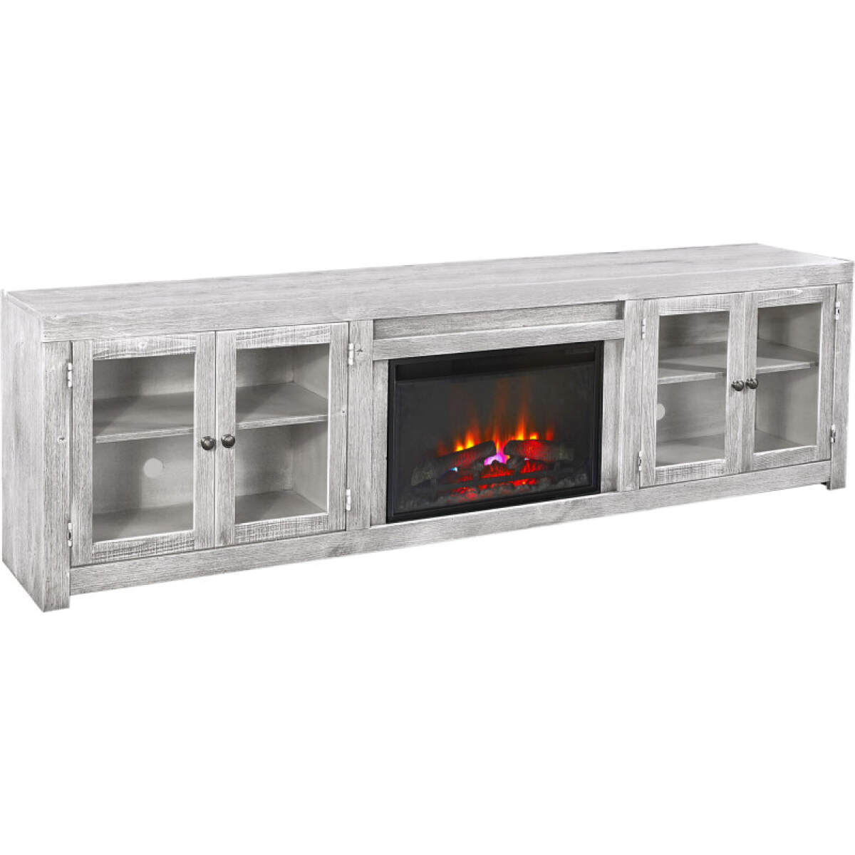 14d28e03e669caa9ae0d014d58a05a64 Avery Loft 97" Fireplace Console W/ 4 Doors WDY1970-LIM - Image 1