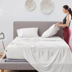 Hyper-Linen Pillowcase Set - Bright White / King - Image 3