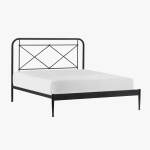 Vintage Queen Metal Bed - Image 8