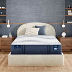 iComfortPro Kingston 14" Latex Foam Firm Mattress Set -California King