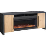 Edison 77" Fireplace Console W/ 42" Insert