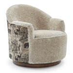 April - Swivel Barrel Chair - FS2138