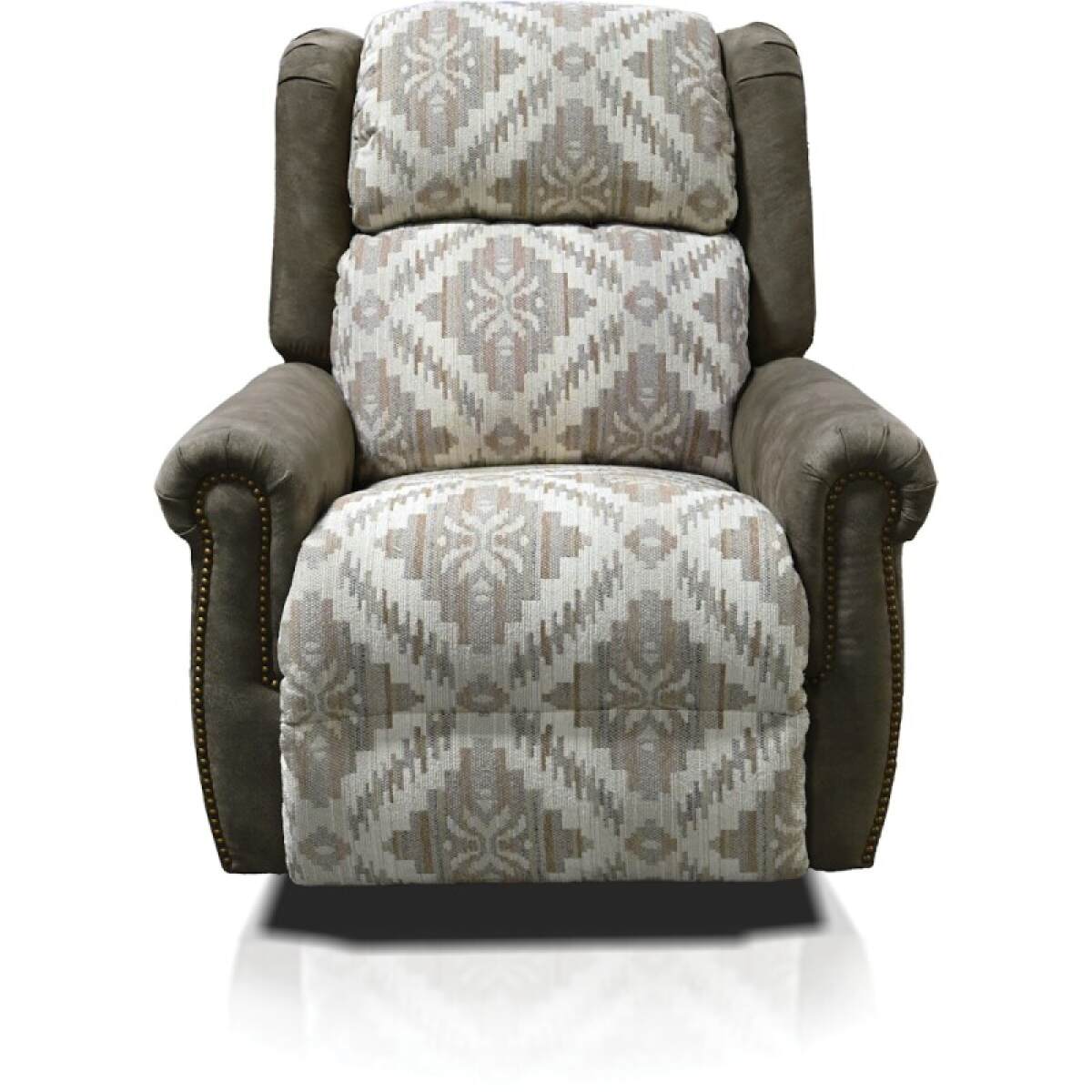 17ec4668916d9e345aaf68b62721500b Swivel Gliding Recliner With Nails - Image 1