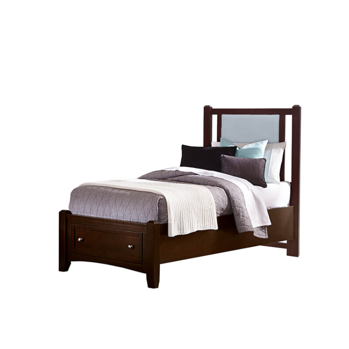 18159615c9e92c919d52f082b8366648 Bonanza Twin Upholstered Storage Bed 3/3 - Blue - BB27-331-033-033B-302-333 - Image 1