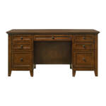 San Mateo 62" Executive Desk | Tuscan - Image 3