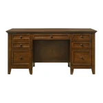 San Mateo 62" Executive Desk | Tuscan - Image 2