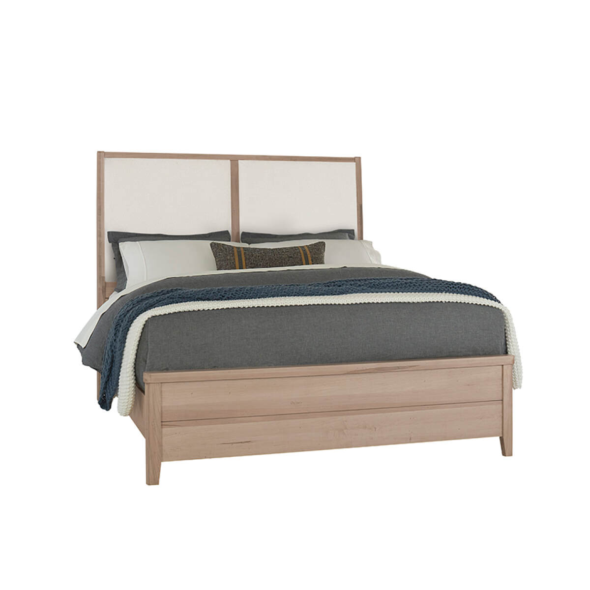 1a35d2ebe1d3106b175c4dae7d380e31 Woodbridge Upholstered Bed-white - 822-551-155-051-922; 822-661-166-061-922-MS1; 822-661-166-061-944-MS1 - Image 1