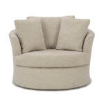 Astro - Oversized Swivel Chair; Curl Up Comfort - 3048 - Image 3