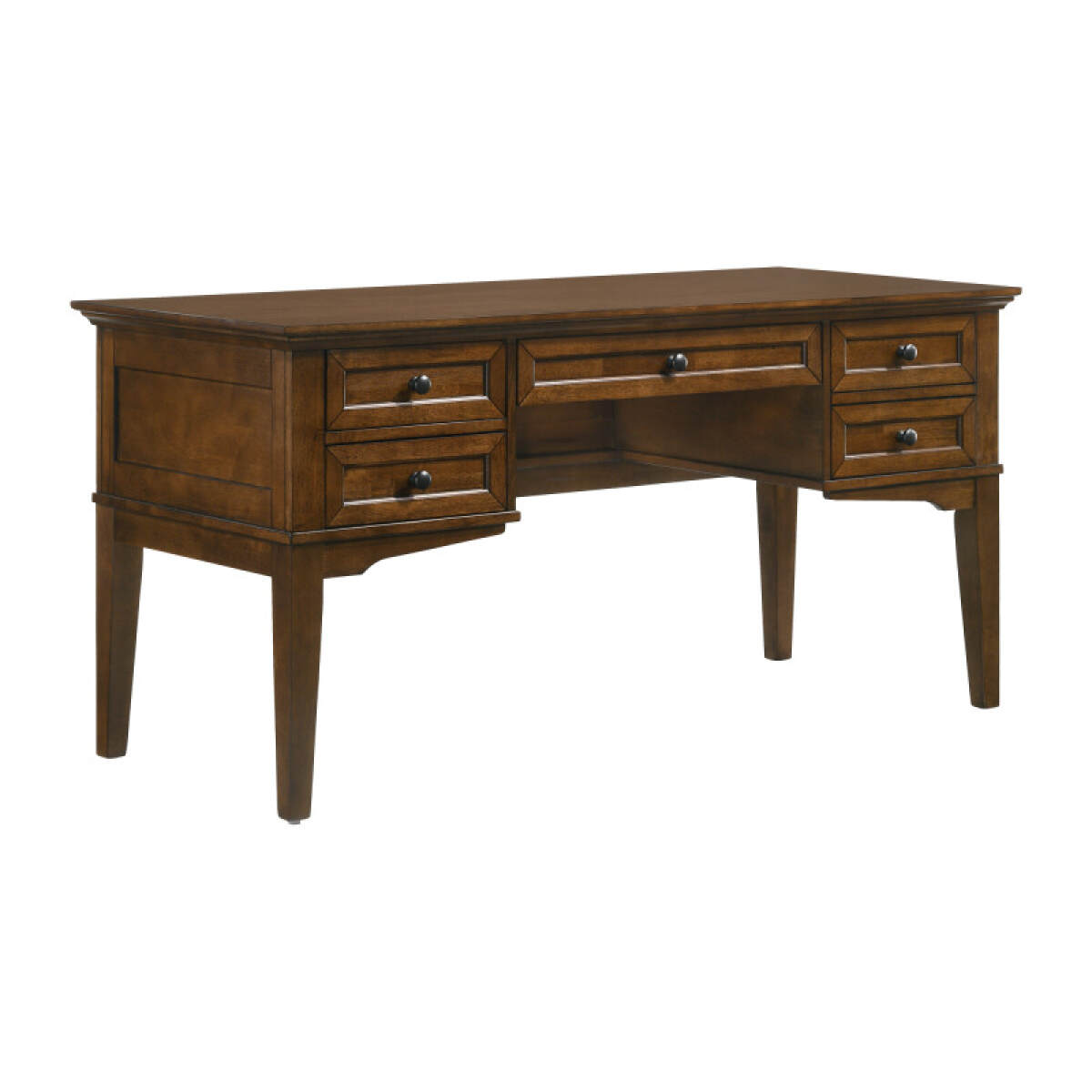 1cdb2440907ee82b47a6ed80695c0466 San Mateo 62" Half Ped Desk | Tuscan - Image 1